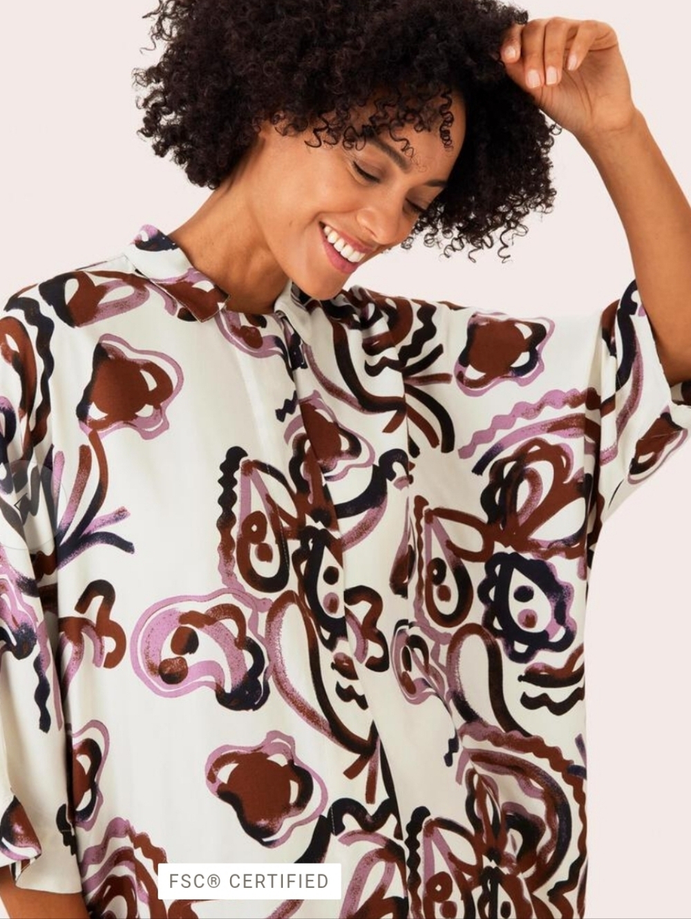 Masai - Paprika Print Women’s Top